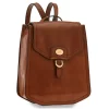 The Bridge Ada Leder Rucksack Braun