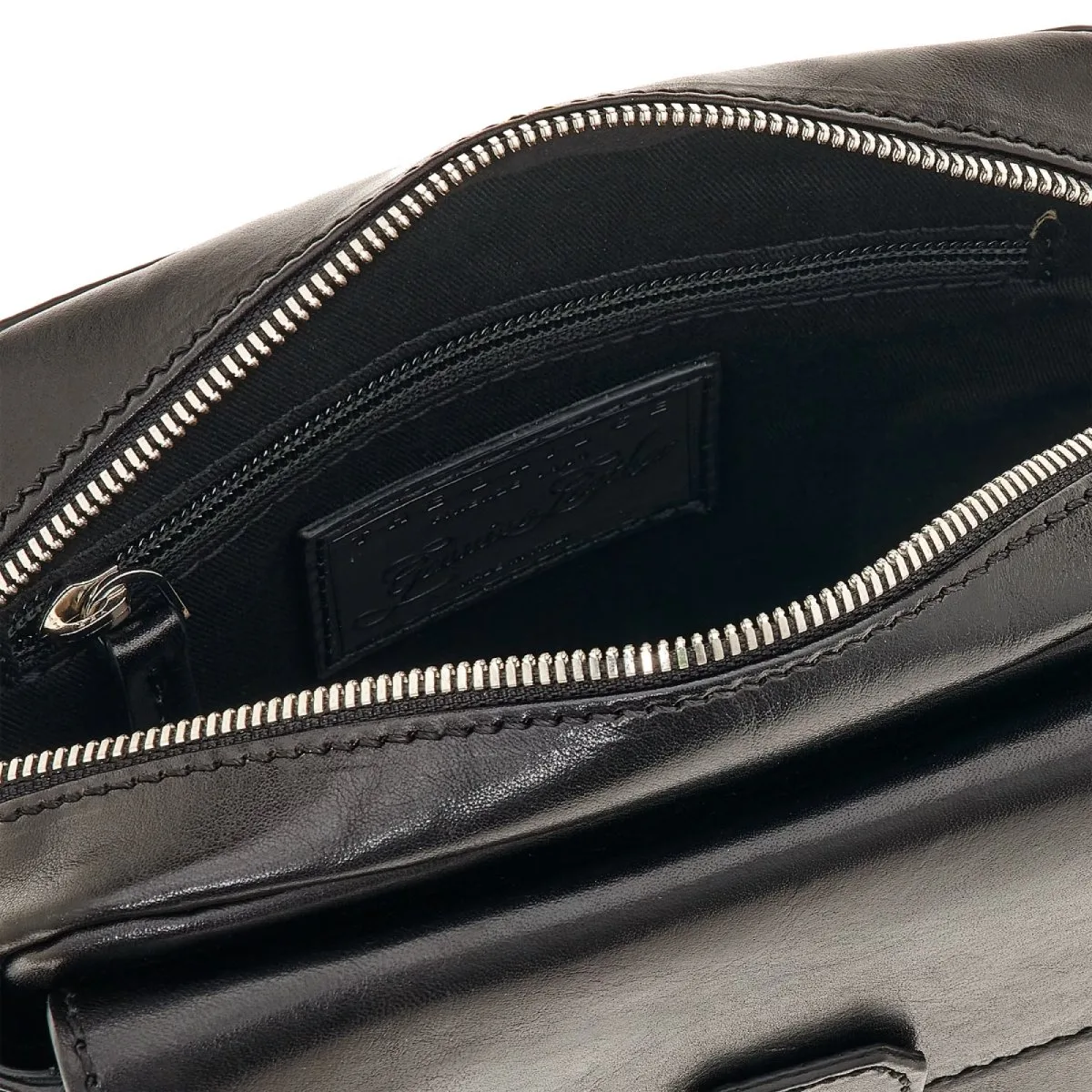 The Bridge Schultertasche Dante Schwarz 23cm 4 The Bridge Schultertasche Dante Schwarz 23cm – Bild 2