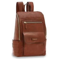 The Bridge Alberto Leder Rucksack Braun