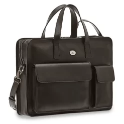 The Bridge Stouo - Aktentasche Höhe 30 Cm Schwarz
