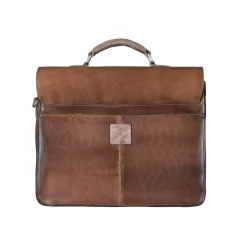 Messenger Business Bag In Braun -Modetaschen Geschäft compressed 09 0310 business bag brown 1