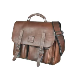 Messenger Business Bag In Braun -Modetaschen Geschäft compressed 09 0310 business bag brown 2