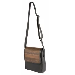 Lizzy - Umhängetasche In Räuchereiche/Schwarz -Modetaschen Geschäft compressed 10600202 1