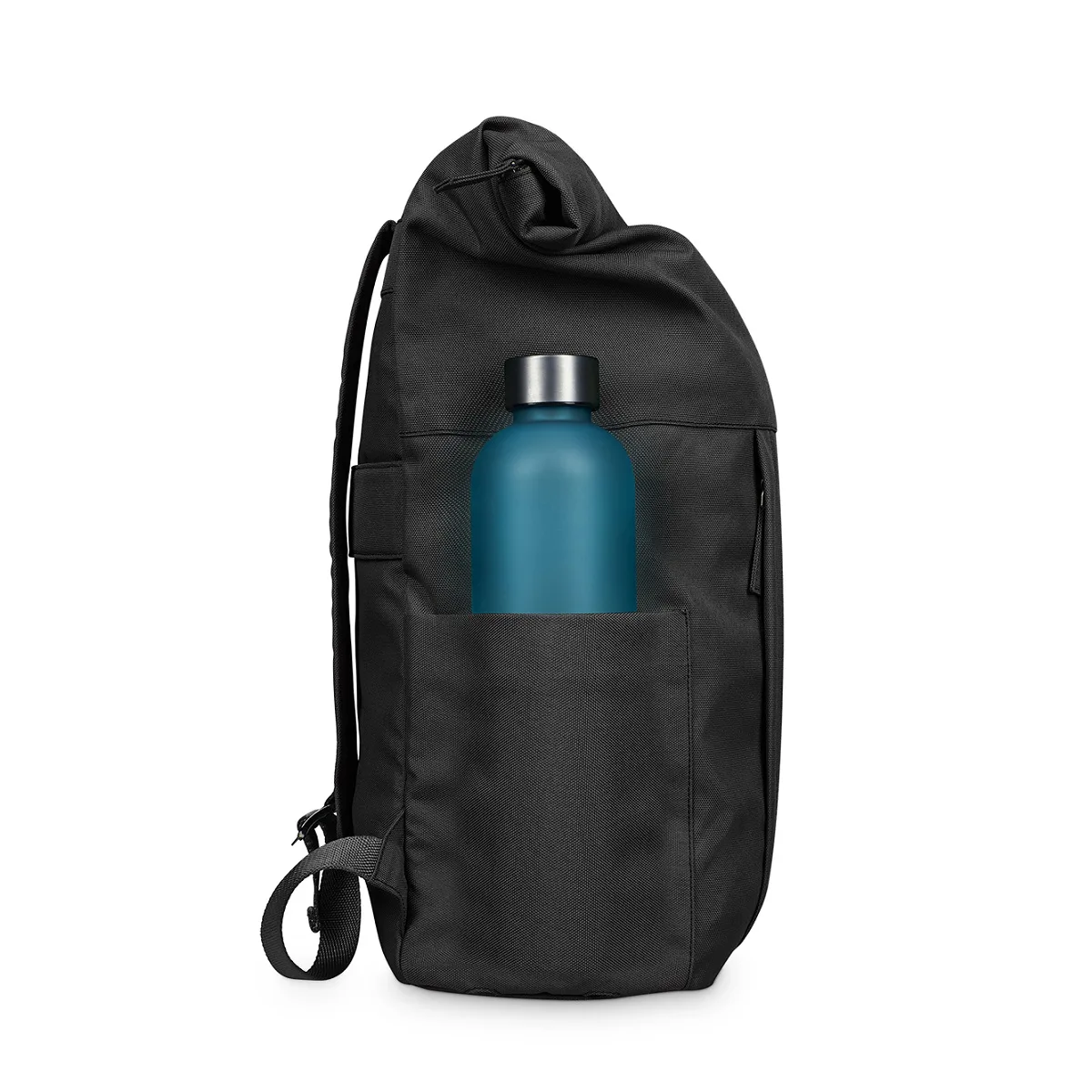 Ocean - Rucksack Roll-Top, Schwarz 7 Ocean - Rucksack Roll-Top, Schwarz – Bild 5