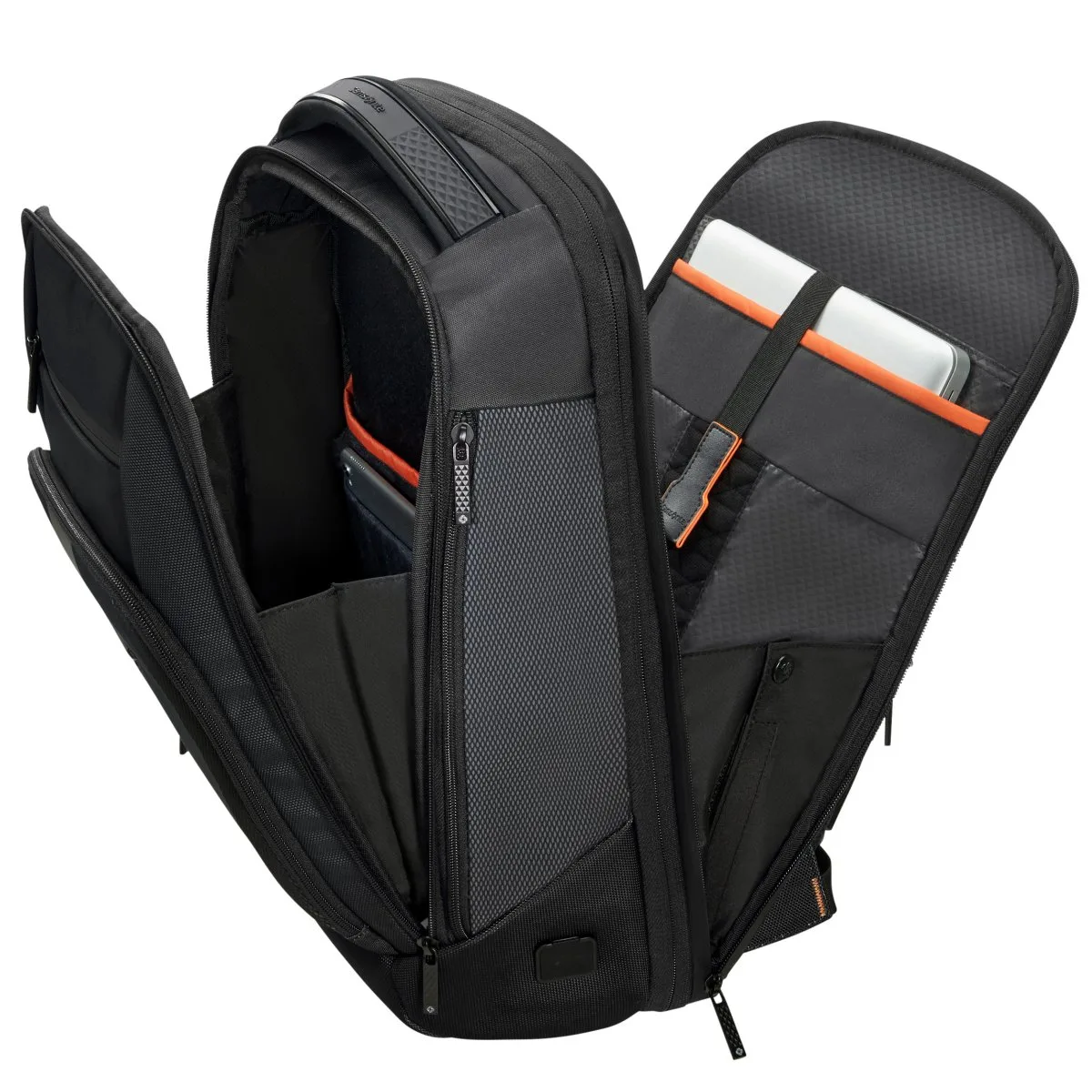 Samsonite Cityscape Evo Laptop Rucksack 17.3" Schwarz 4 Samsonite Cityscape Evo Laptop Rucksack 17.3" Schwarz – Bild 2