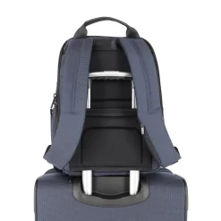 Travelite Meet - Rucksack Erweiterbar, Navy -Modetaschen Geschäft compressed 1842 20 Meet RS A