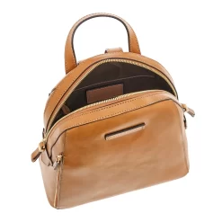 The Bridge Costanza - Rucksack Leder, Hellbraun -Modetaschen Geschäft compressed 2120