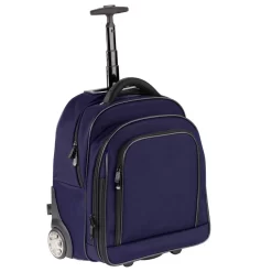 Trolley Rucksack 47,5cm Aus Nylon In Blau