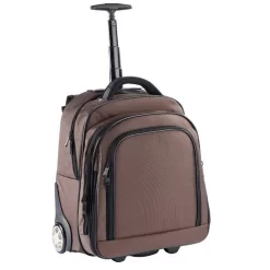 Trolley Rucksack 47,5cm Aus Nylon In Braun