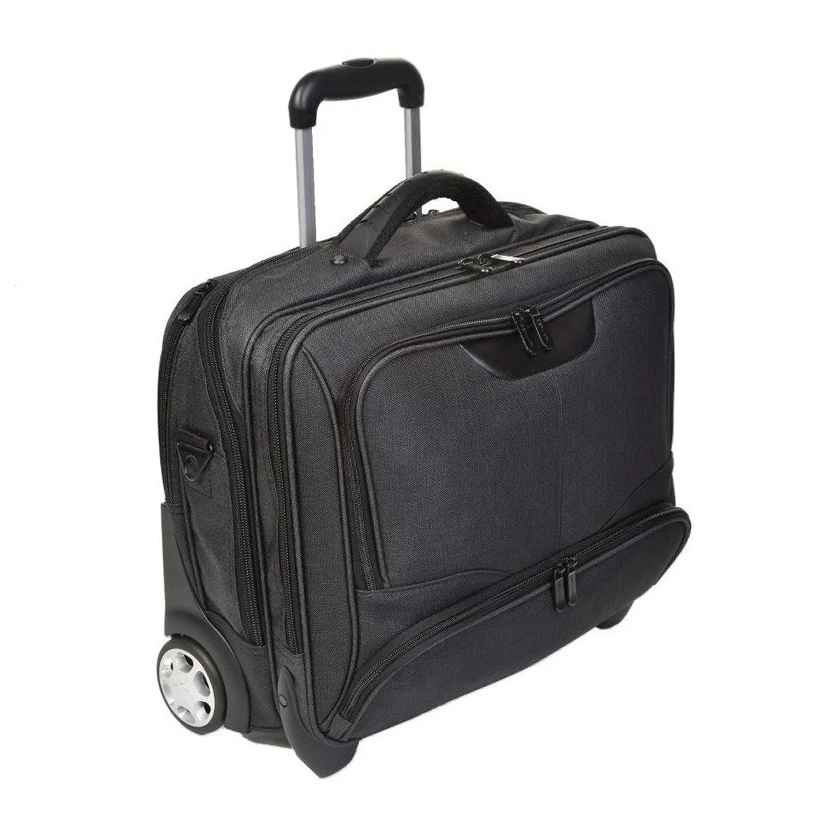Business Trolley Office Case Aus Canvas 44.5 Cm In Schwarz