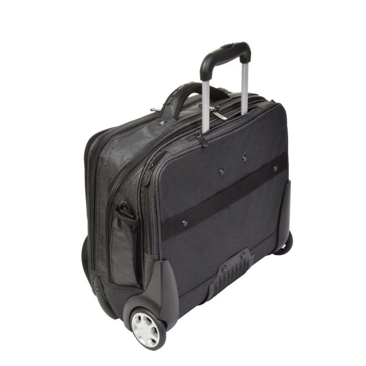 Business Trolley Office Case Aus Canvas 44.5 Cm In Schwarz 5 Business Trolley Office Case Aus Canvas 44.5 Cm In Schwarz – Bild 3