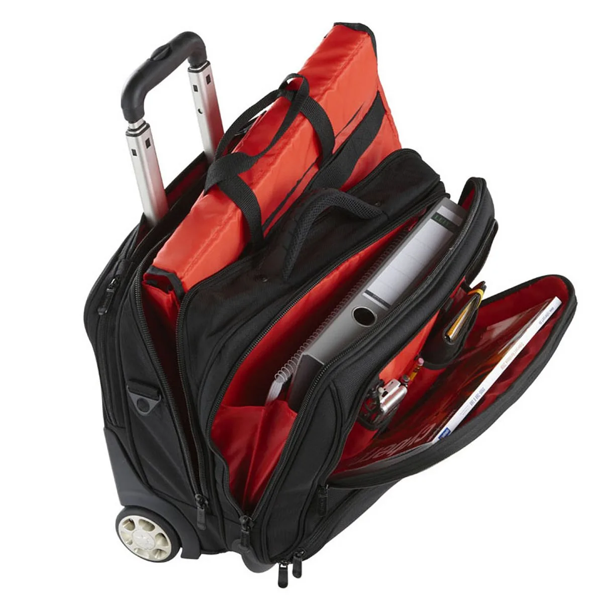 Business Trolley 44 Cm Aus Nylon In Schwarz 4 Business Trolley 44 Cm Aus Nylon In Schwarz – Bild 2