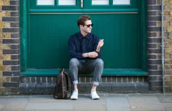 Berlin - 13" Laptop-Backpack Aus Leder In Braun -Modetaschen Geschäft compressed 3815 1