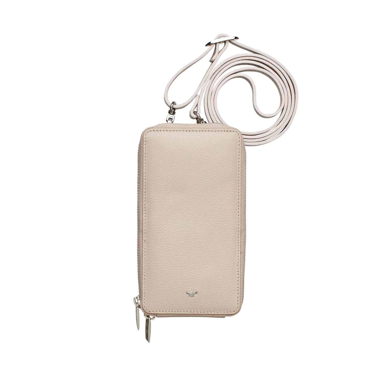 Golden Head Palma - Handy-Umhängetasche Mit Reissverschluss Taupe 5 Golden Head Palma - Handy-Umhängetasche Mit Reissverschluss Taupe – Bild 3