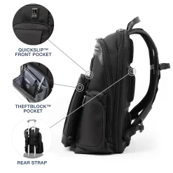 Travelpro Platinum Elite - Business Backpack, Black -Modetaschen Geschäft compressed 409180601 b
