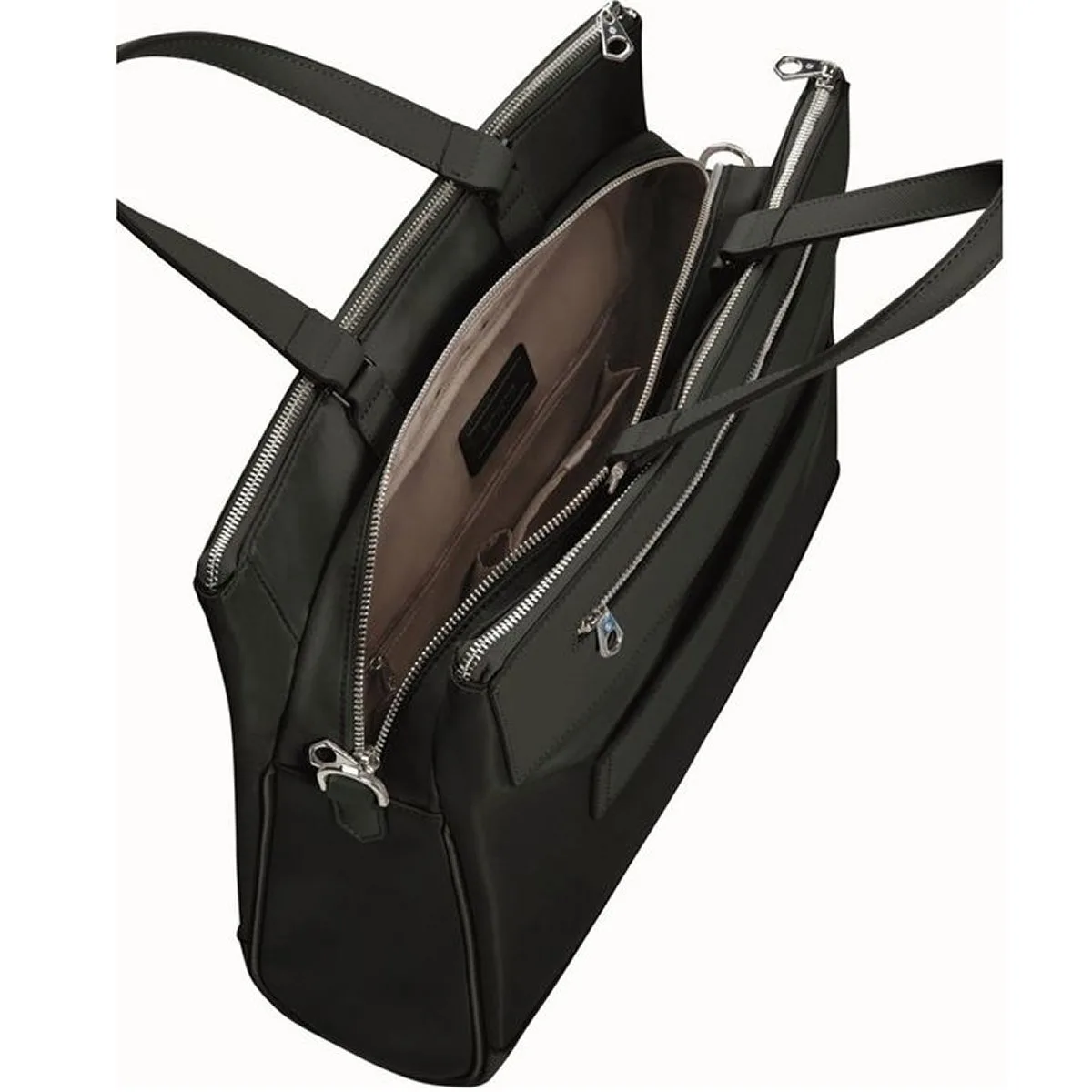 Samsonite Zalia 2.0 - Laptop Schultertasche 3-fächrig 14.1 Inch Schwarz 4 Samsonite Zalia 2.0 - Laptop Schultertasche 3-fächrig 14.1 Inch Schwarz – Bild 2