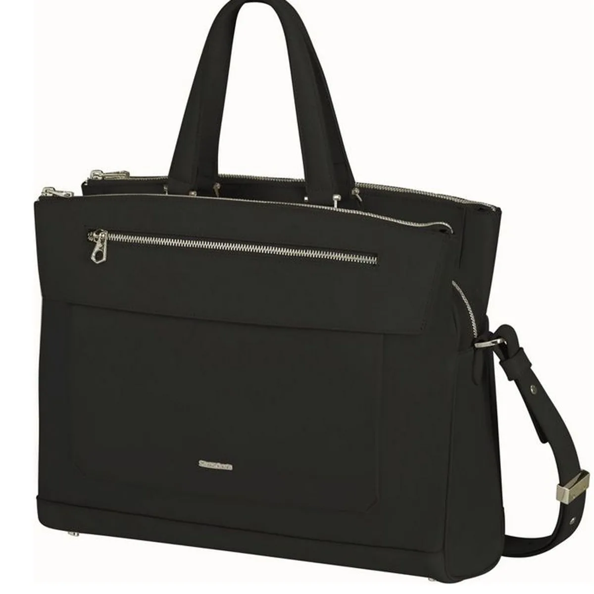 Samsonite Zalia 2.0 - Laptop Schultertasche 3-fächrig 14.1 Inch Schwarz 5 Samsonite Zalia 2.0 - Laptop Schultertasche 3-fächrig 14.1 Inch Schwarz – Bild 3