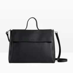 Bree Pure 8 Shopper In Schwarz