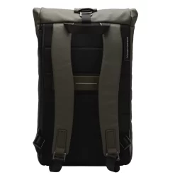 Horizn Studios SoFo Rolltop Backpack Dark Olive -Modetaschen Geschäft compressed 4260663840726 SoFo Rolltop DarkOlive Back 2048px