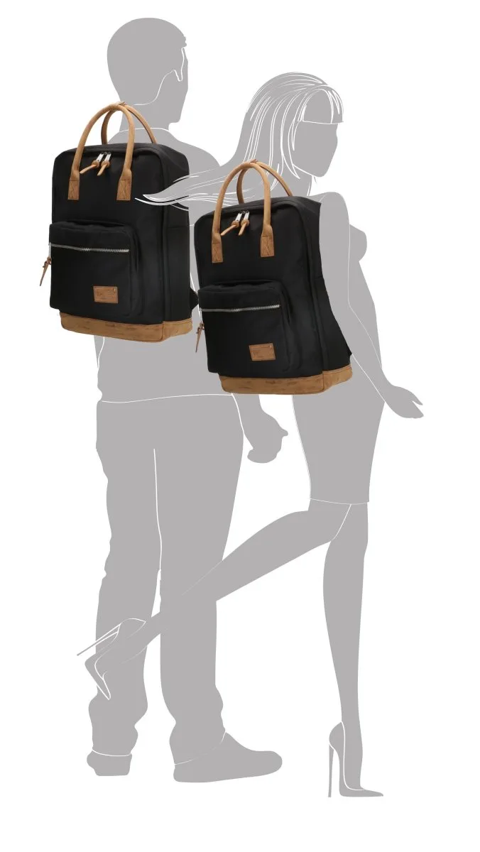 Rucksack Santiago 17" Schwarz 7 Rucksack Santiago 17" Schwarz – Bild 5