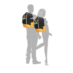 Wellington Rucksack Schwarz 13 Wellington Rucksack Schwarz -Modetaschen Geschäft compressed 47192 001 SILHOUETTE