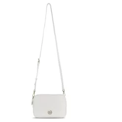 Bugatti Passione Umhängetasche Klein Weiss 14 Bugatti Passione Umhängetasche Klein Weiss -Modetaschen Geschäft compressed 49253440 front strap1