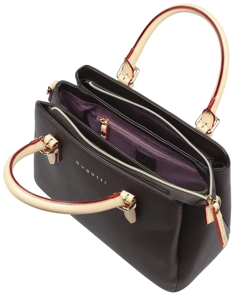 Bugatti Handtasche Ella M In Dunkelbraun 4 Bugatti Handtasche Ella M In Dunkelbraun – Bild 2