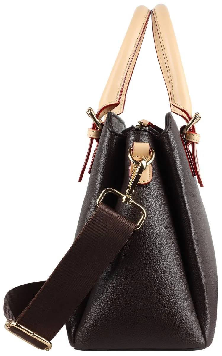 Bugatti Handtasche Ella M In Dunkelbraun 7 Bugatti Handtasche Ella M In Dunkelbraun – Bild 5