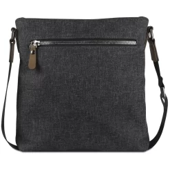 Bugatti Luce Schultertasche Grau -Modetaschen Geschäft compressed 49650049 back