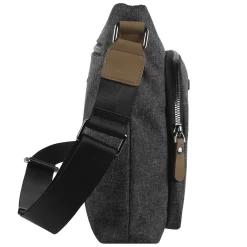 Bugatti Luce Schultertasche Grau -Modetaschen Geschäft compressed 49650049 side