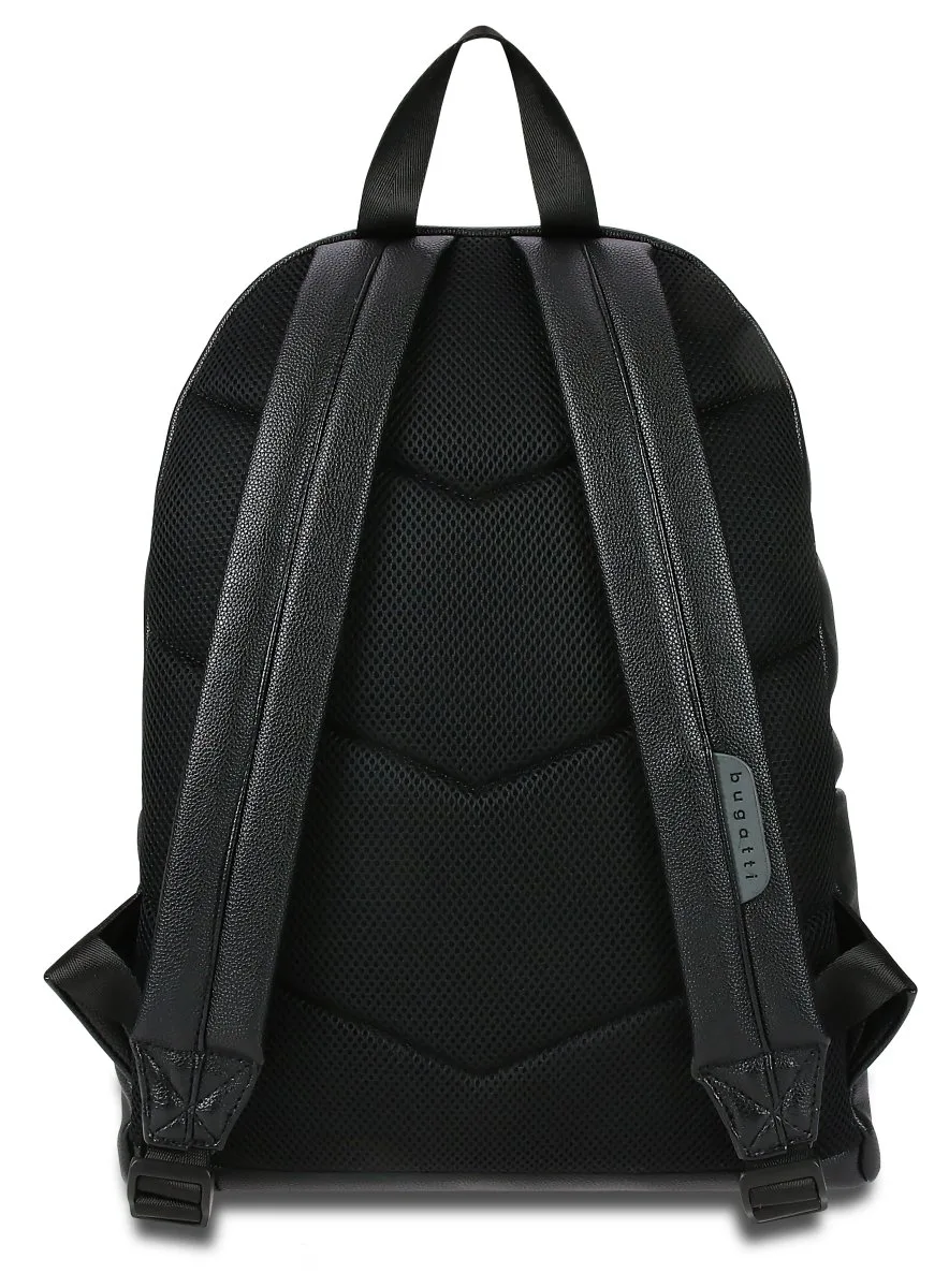 Bugatti Moto D Rucksack Basic Schwarz 5 Bugatti Moto D Rucksack Basic Schwarz – Bild 3