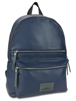 Bugatti Moto D Rucksack Basic Blau -Modetaschen Geschäft compressed 49825905 frontside