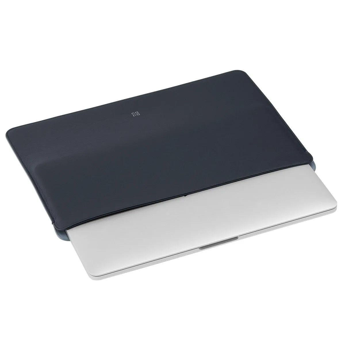 Laptop Hülle 13" Aus Leder Navy 4 Laptop Hülle 13" Aus Leder Navy – Bild 2