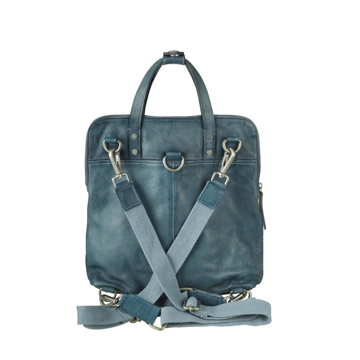 City Rucksack In Himmelblau 6 City Rucksack In Himmelblau – Bild 4