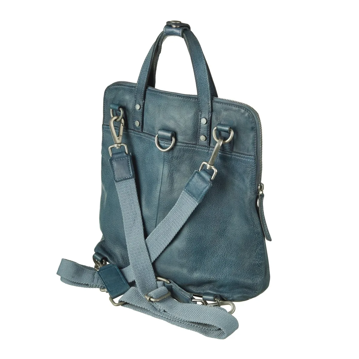 City Rucksack In Himmelblau 7 City Rucksack In Himmelblau – Bild 5