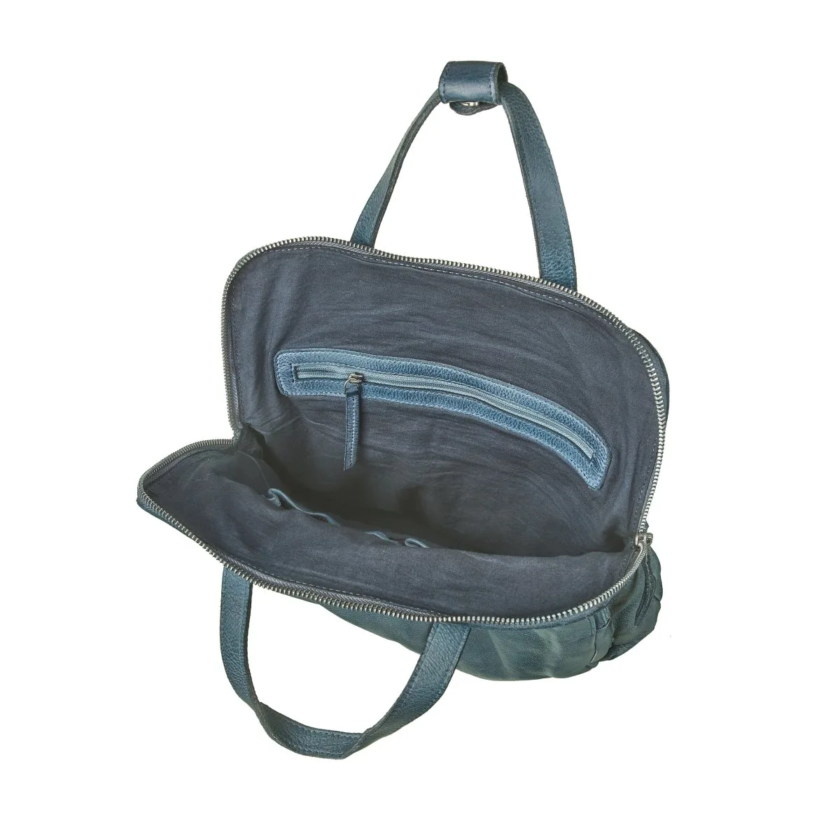 City Rucksack In Himmelblau 4 City Rucksack In Himmelblau – Bild 2