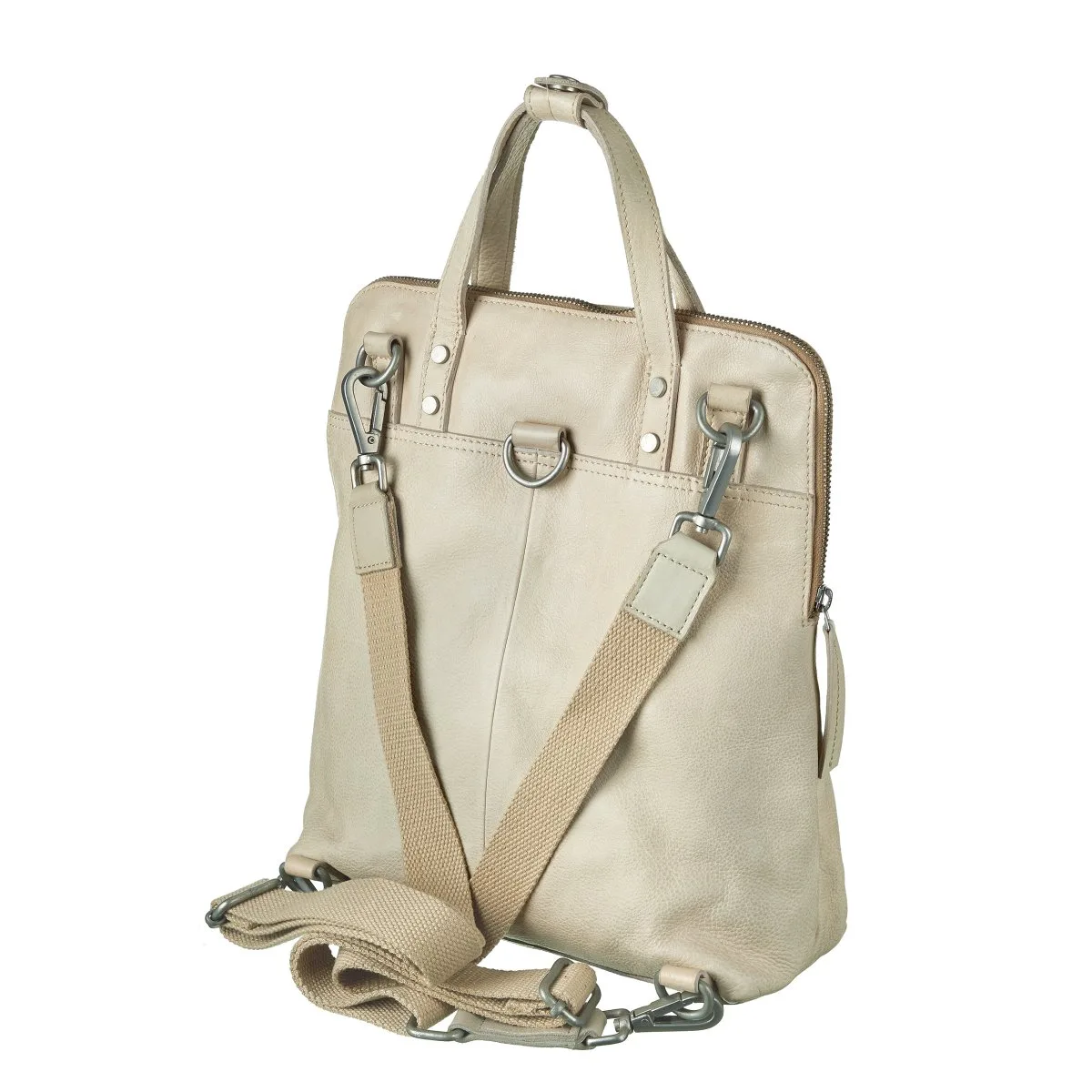 City Rucksack In Beige 7 City Rucksack In Beige – Bild 5