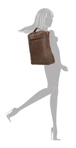 Rucksack Nikki 15" Braun 15 Rucksack Nikki 15" Braun -Modetaschen Geschäft compressed 66517 006 SILHOUETTE