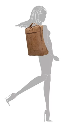 Rucksack Nikki 15" Camel -Modetaschen Geschäft compressed 66517 010 SILHOUETTE