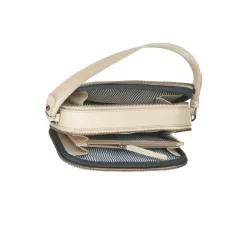 Leder Club-Handtasche In Beige -Modetaschen Geschäft compressed 70 2029 club bag stone 4