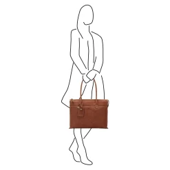 Carisma Laptop Schultertasche 15,6" RFID Cognac 11 Carisma Laptop Schultertasche 15,6" RFID Cognac -Modetaschen Geschäft compressed 729761 co silhouette
