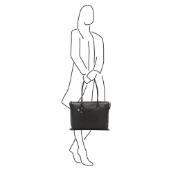 Carisma Laptop Schultertasche 15,6" RFID Schwarz -Modetaschen Geschäft compressed 729761 zw silhouette 1