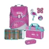 Scout Alpha Schulrucksack Set Flamingo -Modetaschen Geschäft compressed 74400646100 Alpha set