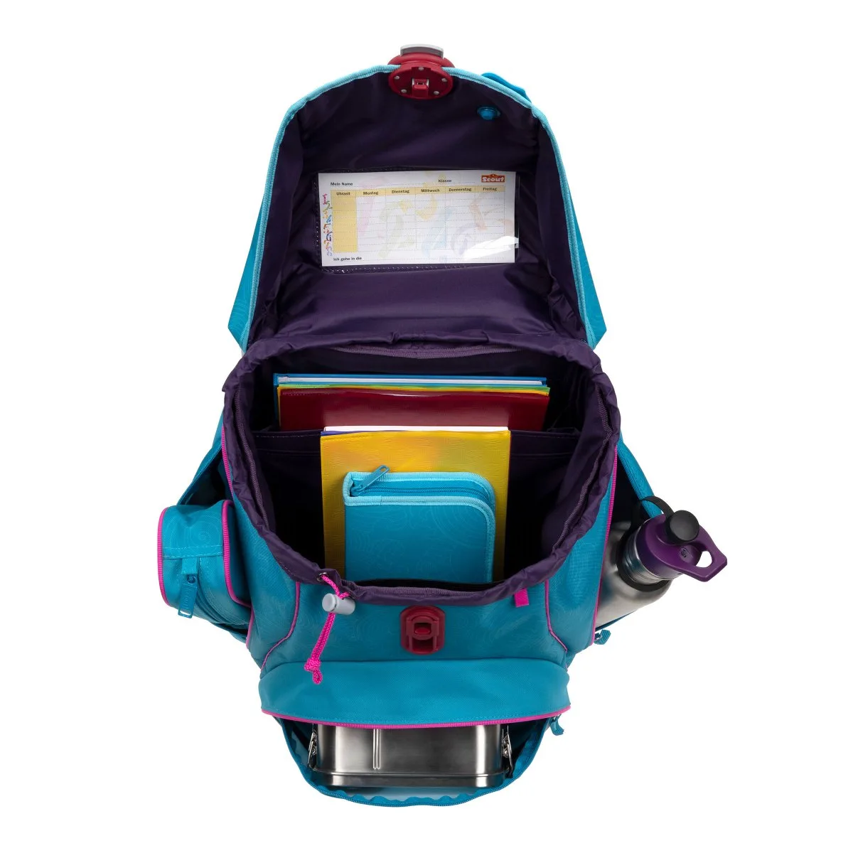 Scout Alpha Schulrucksack Set Dolphins 4 Scout Alpha Schulrucksack Set Dolphins – Bild 2