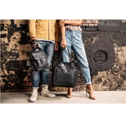 BURKELY Luke Crossover Schwarz -Modetaschen Geschäft compressed 79112210 9