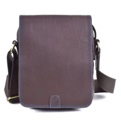 Ledertasche Mit Mit Überschlag 23.5 Cm