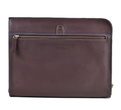 Ledermappe Mit Schulterriemen