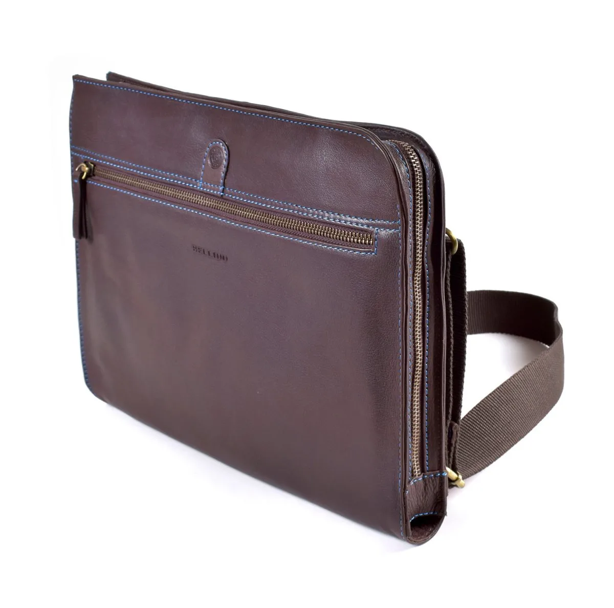 Ledermappe Mit Schulterriemen 4 Ledermappe Mit Schulterriemen – Bild 2