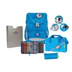 ErgoFlex Schulrucksack Set Polar