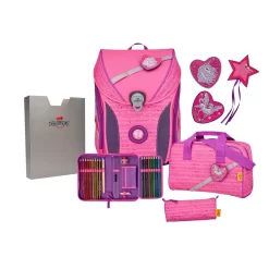 ErgoFlex Max Schulrucksack Set Pretty Unicorn